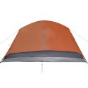 Namiot, 4-osobowa, szaro-pomarańczowy, 350x280x155 cm, tafta 190T Lumarko!