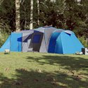 Namiot turystyczny 12-osobowa, niebieski 840x720x200 cm, tafta 185T Lumarko!