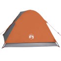 Namiot, 3-osobowa, szaro-pomarańczowy, 240x217x120 cm, tafta 190T Lumarko!