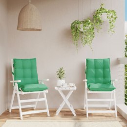 Poduszki na krzesła z niskim oparciem, 2 szt., zielone Lumarko!