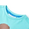 Koszulka dziecięca z krótkimi rękawami, błękitna, 128 Lumarko!
