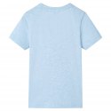 Koszulka dziecięca z krótkimi rękawami, jasnoniebieski melanż, 92 Lumarko!