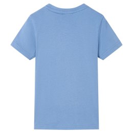 Koszulka dziecięca, kolor średni niebieski, 140 Lumarko!
