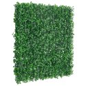 Maty ogrodzeniowe, sztuczny żywopłot, 24 szt., zielone, 50x50cm Lumarko!