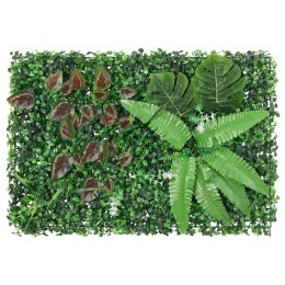 Maty ze sztucznymi roślinami, 24 szt, zielone, 40x60 cm Lumarko!