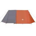Namiot, 3-os., szaro-pomarańczowy, 465x220x170 cm, tafta 185T Lumarko!