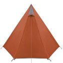 Namiot, 3-os., szaro-pomarańczowy, 465x220x170 cm, tafta 185T Lumarko!