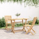 Składany stół ogrodowy, 110x55x75 cm, lite drewno akacjowe Lumarko!