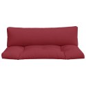 Poduszki na sofę z palet, 2 szt., czerwone, tkanina Lumarko!