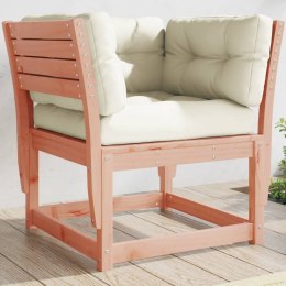 Fotel ogrodowy z podłokietnikami/ poduszkami, drewno daglezjowe Lumarko!
