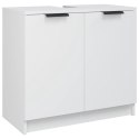 5-częściowy zestaw szafek do łazienki, biały, materiał drewnopochodny Lumarko!