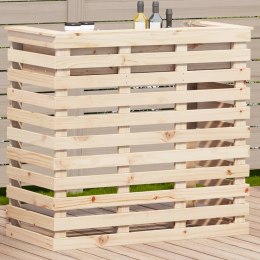 Stolik barowy do ogrodu, 113,5x50x103 cm, lite drewno sosnowe Lumarko!