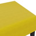 Podnóżek, żółty, 77x55x31 cm, aksamit Lumarko!