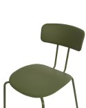Zestaw 2 krzeseł do jadalni zielony SIBLEY Lumarko!