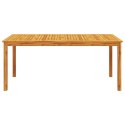 Ogrodowy stół jadalniany, 180x90x75 cm, lite drewno akacjowe Lumarko!