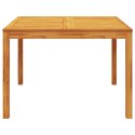 Ogrodowy stół jadalniany, 110x110x75 cm, lite drewno akacjowe Lumarko!