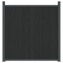 Panel ogrodzeniowy, szary, 872x186 cm, WPC Lumarko!