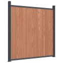 Panel ogrodzeniowy, brązowy, 1737x186 cm, WPC Lumarko!
