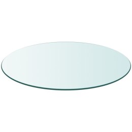 Blat stołu szklany, okrągły, 700 mm Lumarko!