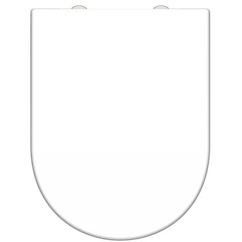 Deska sedesowa WHITE z duroplastu, kształt D Lumarko!