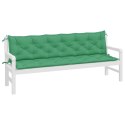 Poduszki na ławkę ogrodową, 2 szt., zielona, tkanina Oxford Lumarko!