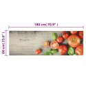 Dywanik kuchenny z motywem pomidorów, 60x180 cm, aksamitny Lumarko!