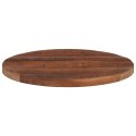 Blat stołu, Ø 60x2,5 cm, okrągły, lite drewno z odzysku Lumarko!