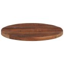 Blat stołu, Ø 50x2,5 cm, okrągły, lite drewno z odzysku Lumarko!