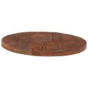 Blat stołu, Ø 50x2,5 cm, okrągły, lite drewno z odzysku Lumarko!