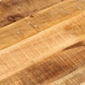 Blat stołu, 90x40x3,8 cm, owalny, surowe drewno mango Lumarko!