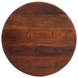 Blat stołu, Ø 50x3,8 cm, okrągły, lite drewno z odzysku Lumarko!