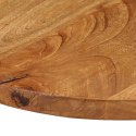 Blat stołu, Ø 60x3,8 cm, okrągły, surowe drewno mango Lumarko!