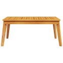 Ogrodowy stół jadalniany, 100x55x45 cm, lite drewno akacjowe Lumarko!