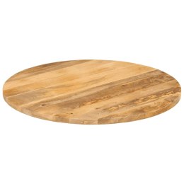 Blat stołu, Ø 80x2,5 cm, okrągły, lite drewno mango Lumarko!