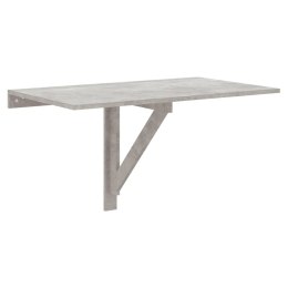 Składany stolik kawowy, szarość betonu, 100x60x56 cm Lumarko!