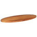 Blat do stołu, 100x50x3,8 cm, owalny, lite drewno akacjowe Lumarko!