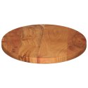Blat stołu, 80x40x2,5 cm, owalny, lite drewno akacjowe Lumarko!