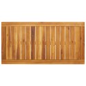 Ogrodowy stół jadalniany, 110x56x75 cm, lite drewno akacjowe Lumarko!