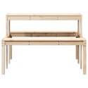 Stół piknikowy, 110x134x75 cm, lite drewno sosnowe Lumarko!
