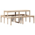 Stół piknikowy, 160x134x75 cm, lite drewno sosnowe Lumarko!