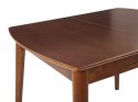 Stół do jadalni rozkładany 100/130 x 80 cm ciemne drewno TOMS Lumarko!