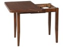 Stół do jadalni rozkładany 90/120 x 60 cm ciemne drewno MASELA Lumarko!