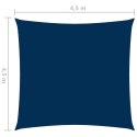 Kwadratowy żagiel ogrodowy, tkanina Oxford, 4,5x4,5m, niebieski Lumarko!