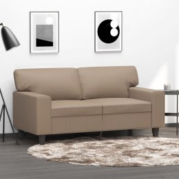 2-osobowa sofa, kolor cappuccino, 120 cm, sztuczna skóra Lumarko!