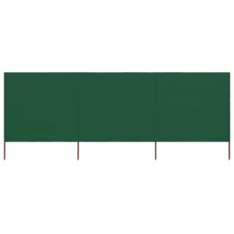 Parawan 3-skrzydłowy z tkaniny, 400x160 cm, zielony Lumarko!