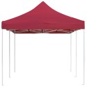 Profesjonalny, składany namiot imprezowy, 6 x 3 m, czerwony Lumarko!