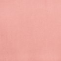 Zagłówek uszak, różowy, 93x23x118/128 cm, aksamit Lumarko!