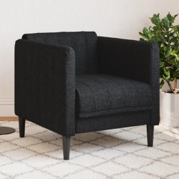 Fotel, czarny, tapicerowany tkaniną Lumarko!