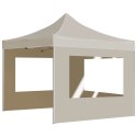 Namiot imprezowy ze ściankami, aluminium, 2x2 m, kremowy Lumarko!