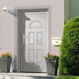 Drzwi zewnętrzne, białe, 88x190 cm, PVC Lumarko!